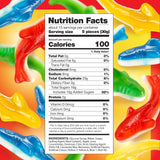 Gummy Sharks - 1 Pound Pack - Assorted Fruit Shark Gummies - Fish Candy for Goodie Bags, Gifting, Pool Parties, Snacking & Dessert Decorating - Chewy