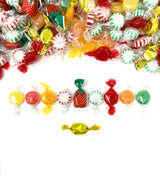 American Old Fashioned Hard Candy - 6 lbs - Peppermint and Spearmint Starlights, Cinnamon Disks, Butterscotch, Strawberry Jelly Filled Candy