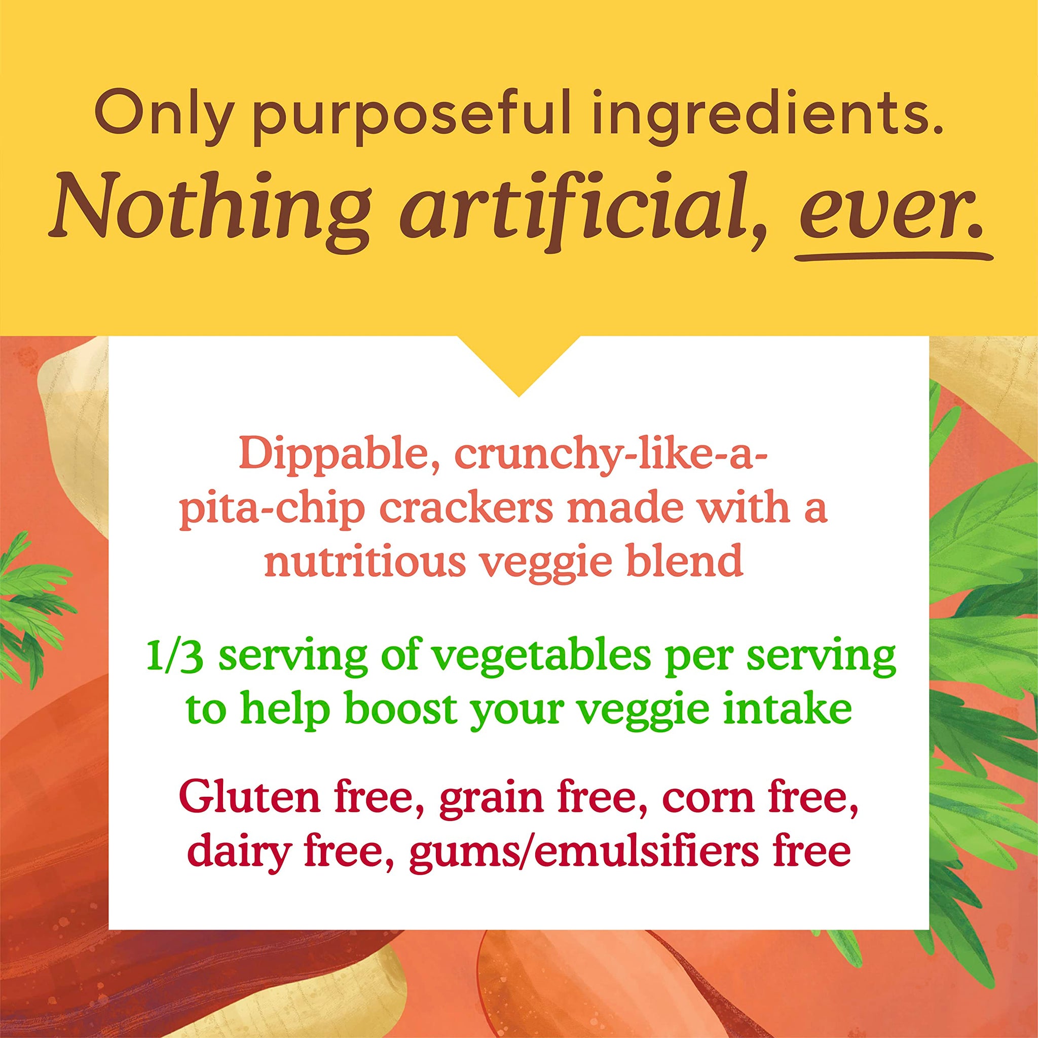 Simple Mills Veggie Pita Crackers Variety Pack (Himalayan Salt and Mediterranean Herb) - Gluten Free, Vegan, Healthy Snacks, Paleo Friendly, 4.25