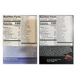 PROTIFIT - High Protein Chocolate & Dark Chocolate Pudding & Shake Mix 2 Pack, 15g Protein, Low Calorie, Low Fat, Low Carb, Aspartame Free, Idea