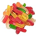 Mini Gummy Worms Candy 4 LBS - Assorted Fruity Gummy Treats for Ice Cream Sundae Stations, Yogurt, Desserts - Bulk Toppings Kit for Party Bar Supplies