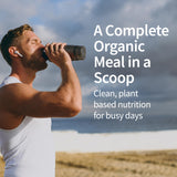 Garden of Life Meal Replacement Shakes, Vegan Protein Powder, Raw Organic Meal, Lightly Sweet Powder with Plant Based Pea Protein, Sprouts, Greens