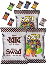 Swad Chocolate Candy (Birthday Pack) [Assorted Mix Toffee Original Kaccha Aam Imli Lemon Guava] 3 Packs x 100 Pcs Pouch 100