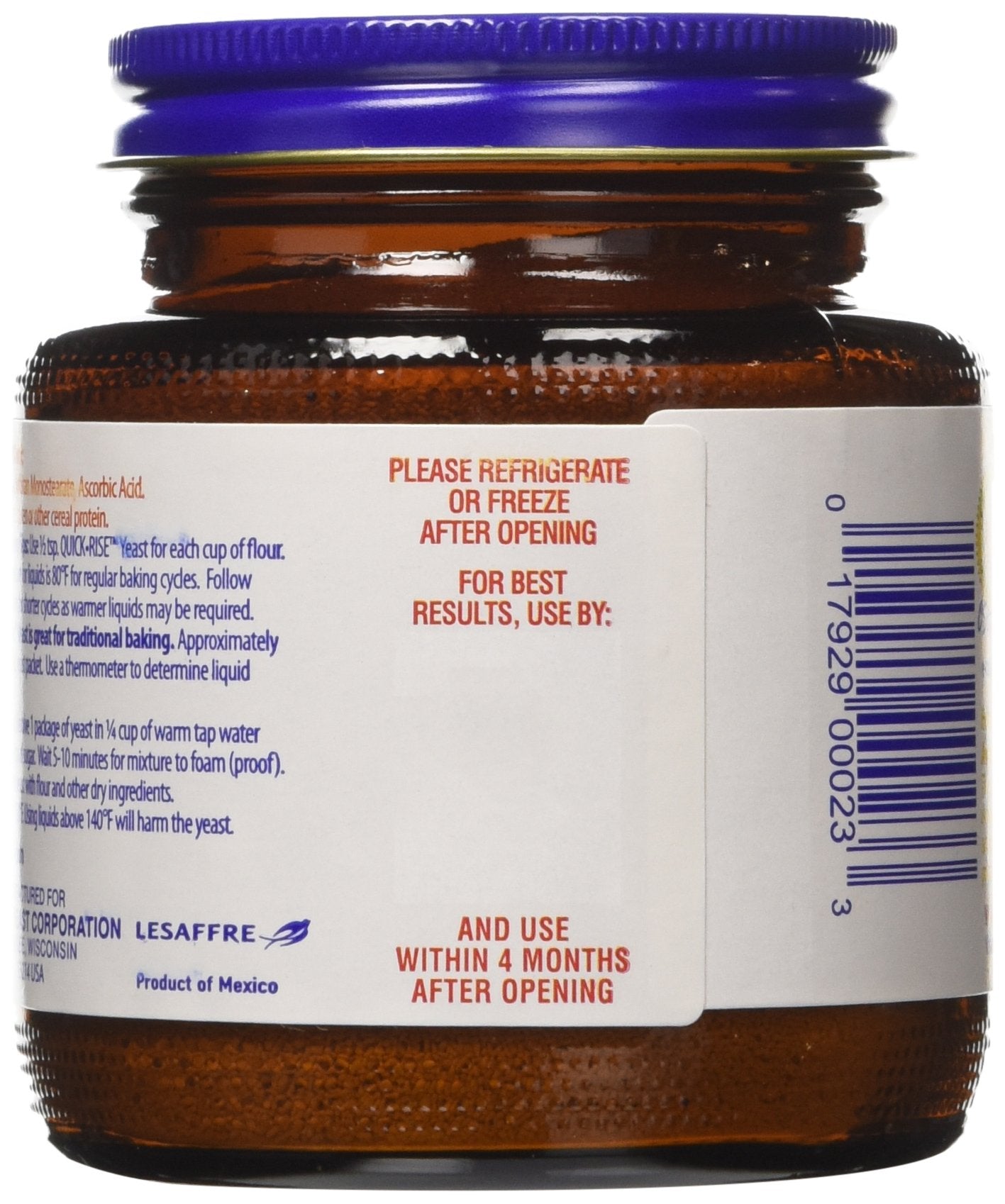 Red Star Bread Machine Yeast, 4 Ounce