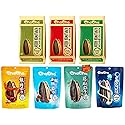 ChaCha Roasted Sunflower Seeds 7 Flavor Variety Pack