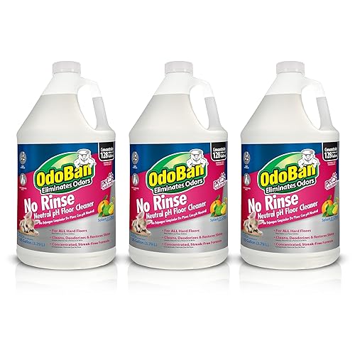 OdoBan Pet Solutions No Rinse Neutral pH Floor Cleaner Concentrate, 3 Gallons, Splash O' Citrus Scent