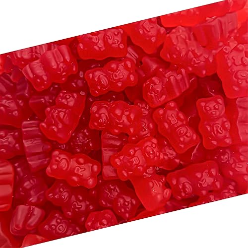 Cinnamon Bears | 2 Pound Bag | Cinnamon Candy | Gelatin Free JuJu Bears | Retro Sweet and Spicy Gummies | Chewy Candy for Snacking and Holiday Buffets