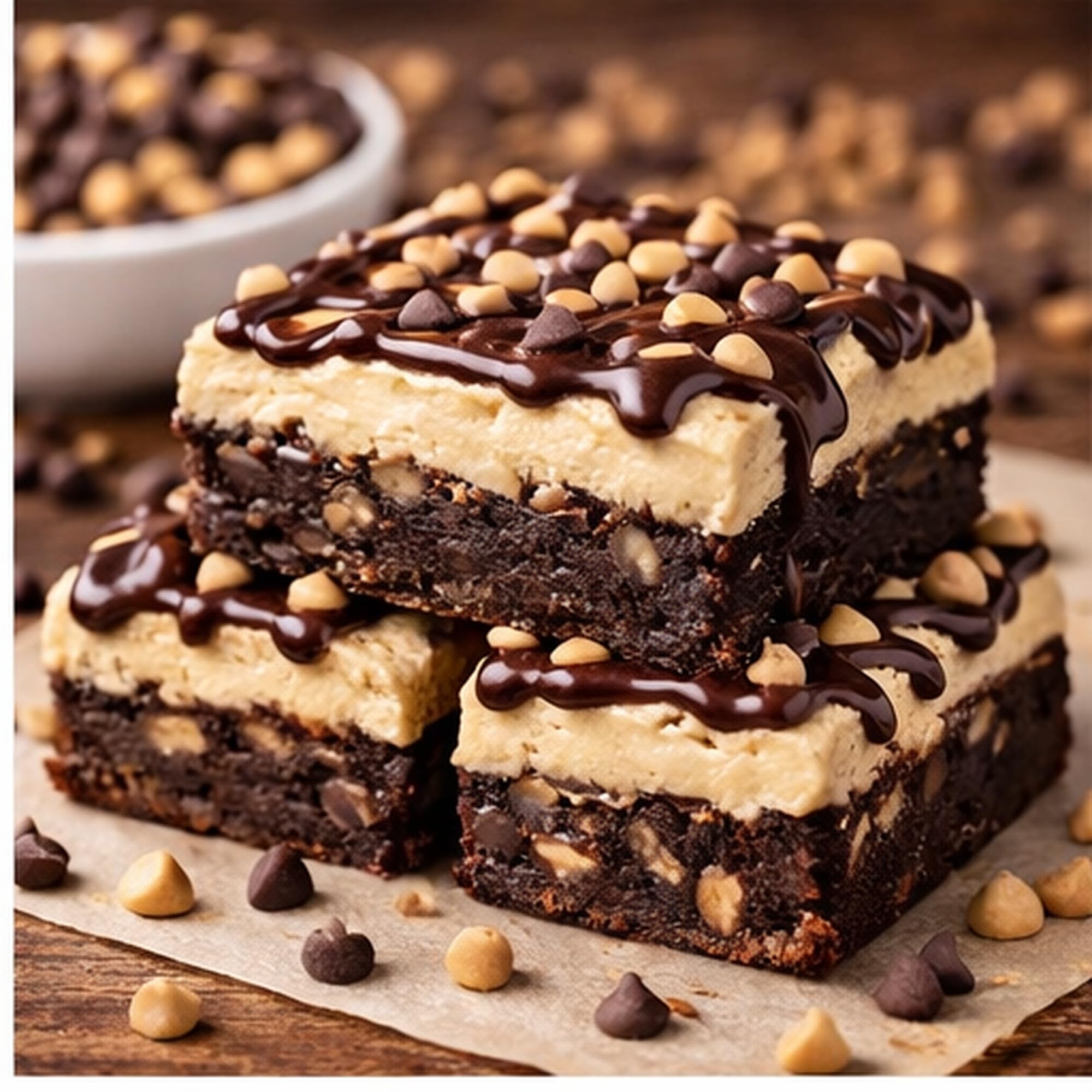 Mini Peanut Butter Chocolate Chips (1lb. Resealable Zip Lock Bag)