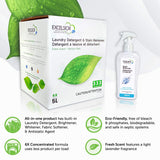 Excelsior HE Laundry Detergent Liquid Fresh Scent Concentrated 333 Loads 5 Liter With Natural Stain Remover, High Efficiency Washing Detergent Laundry