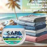 Safi Laundry Detergent Pods, 4 in 1, (w Fabric Softener), 60 Count