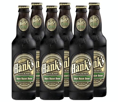 Pack of 6 - Hank's Gourmet Sodas (Diet Root Beer)