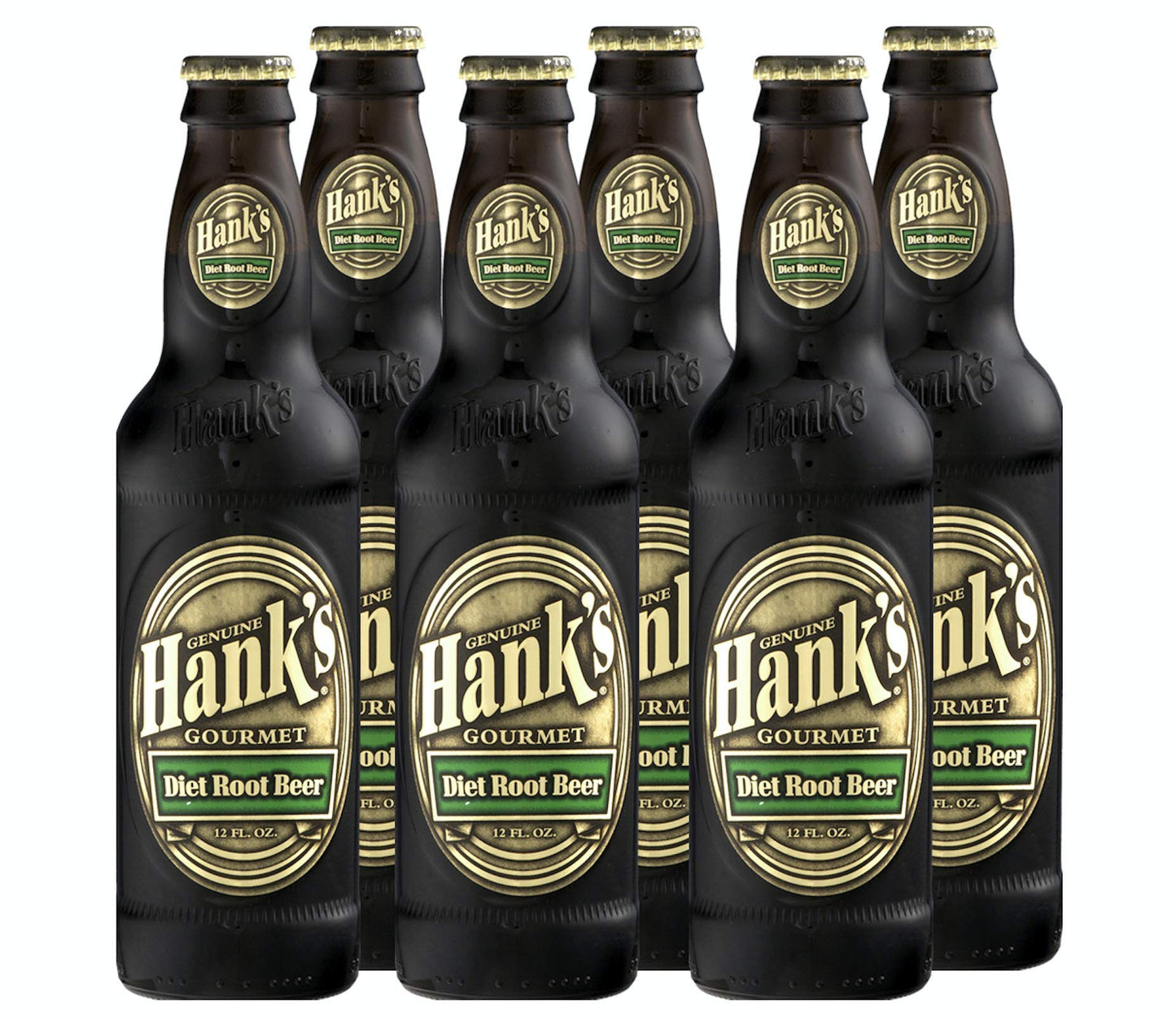 Pack of 6 - Hank's Gourmet Sodas (Diet Root Beer)