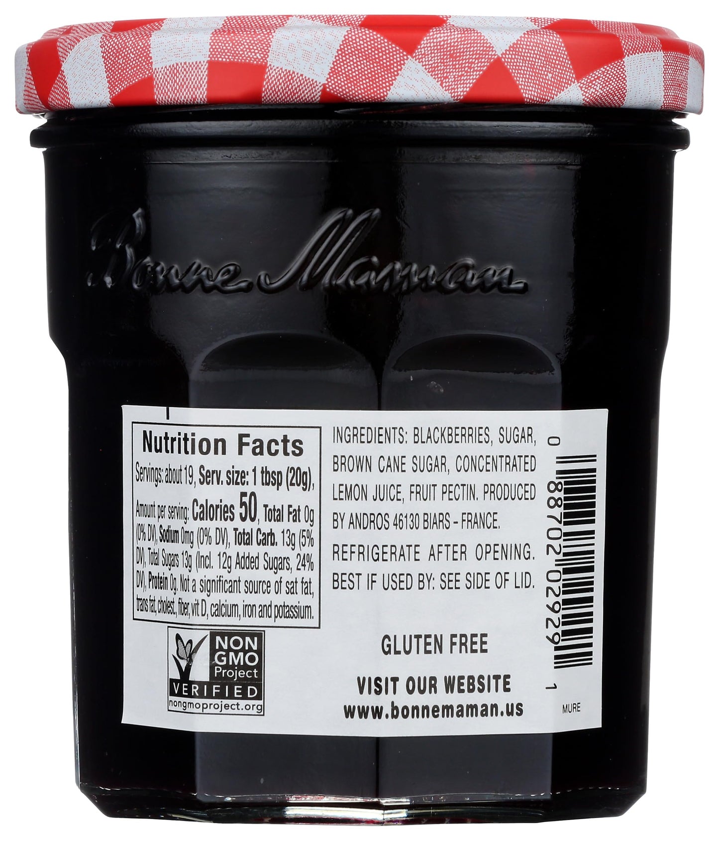 Bonne Maman Blackberry Preserves, 13 oz