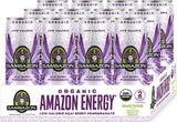 Sambazon Amazon Energy Drink, Low Calorie Acai Berry and Pomegranate, 12 Fl Oz (Pack of 12)