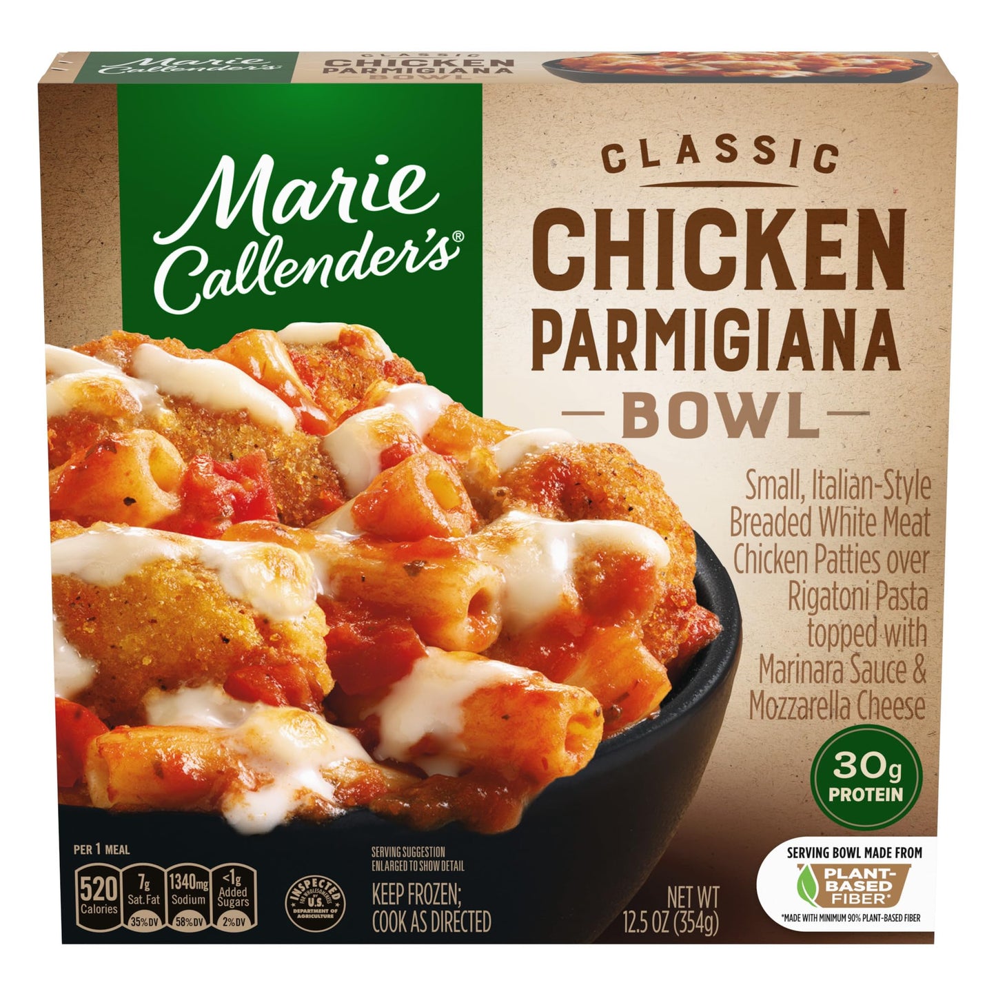 Marie Callenders Marie Callender's Classic Chicken Parmigiana Bowl Single, 1 CT