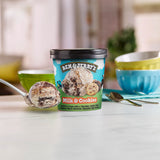Ben & Jerry's Ice Cream Milk and Cookies 16 oz