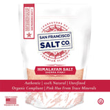 Sherpa Pink Himalayan Salt - Fine Grain, 19 lbs. | All-Natural, Gluten-Free, No Additives | Perfect for Everyday Cooking & Recipes