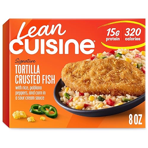 Lean Cuisine Signature Tortilla Crusted Fish Frozen Meals, Frozen Lunch Or Dinner