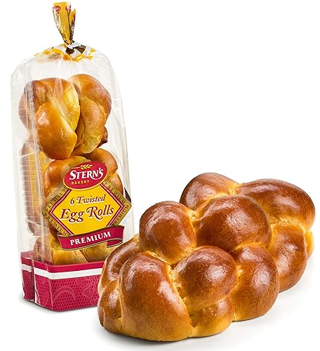 Traditional Braided Shabbat Challah Breads & Challah Rolls | Fresh & Delicious | Great for Shabbat or any Holiday | Kosher, Dairy Free & Nut Free |