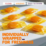 Butterscotch Hard Candy Bulk 1 Lb. Bag Individually Wrapped - Classic Old-Fashioned Candy for Party Favors Office Treats & Everyday Snacking Approx