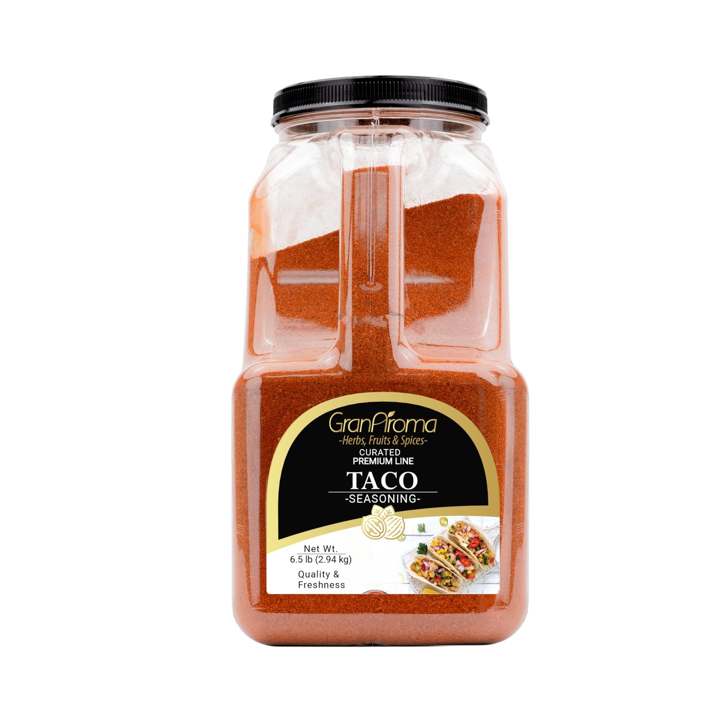 GranAroma Taco Seasoning, Mild Heat, Authentic Spice Mix (6.5 Pound)