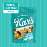 Kar’s Nuts Tropical Fruit ‘N Nut Trail Mix, 28 oz Resealable Pouch (Pack of 1), Gluten-Free Trail Mix Snack