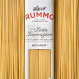 Rummo Angel Hair Pasta N.1 - Capellini Pasta Noodles, Dry Pasta, Durum Wheat Angel Hair, Skinny Pasta, Thin Noodles - 16 Ounces (Pack of 1)