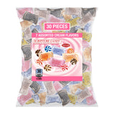 SCRIPTURE CANDY Reaching The World One Piece At A Time! Scripture Candy, Assorted Cream Flavor Hard Candy, 30 Pieces, Orange