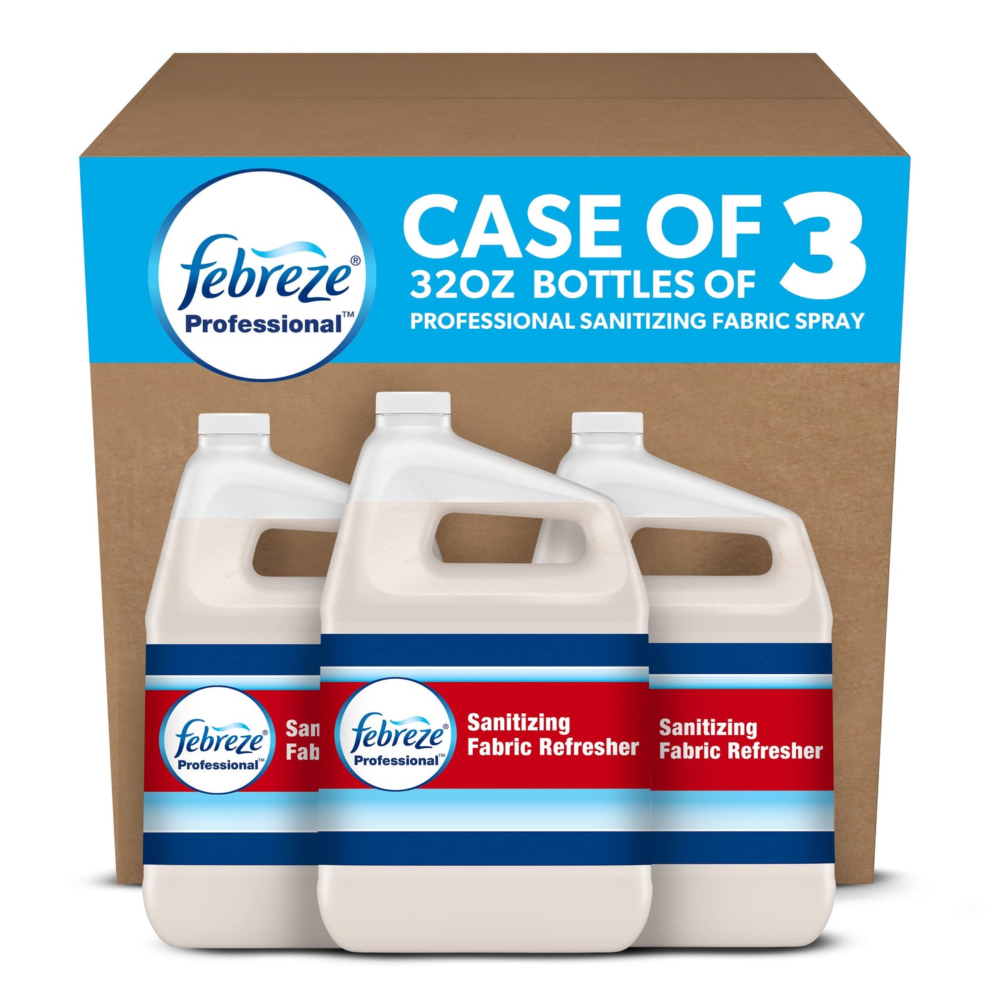 P&G Professional - 37000721366 Febreze Professional Sanitizing Fabric Refresher, Bulk Sanitizing Spary for All Fabrics in Hotels, Restaurants