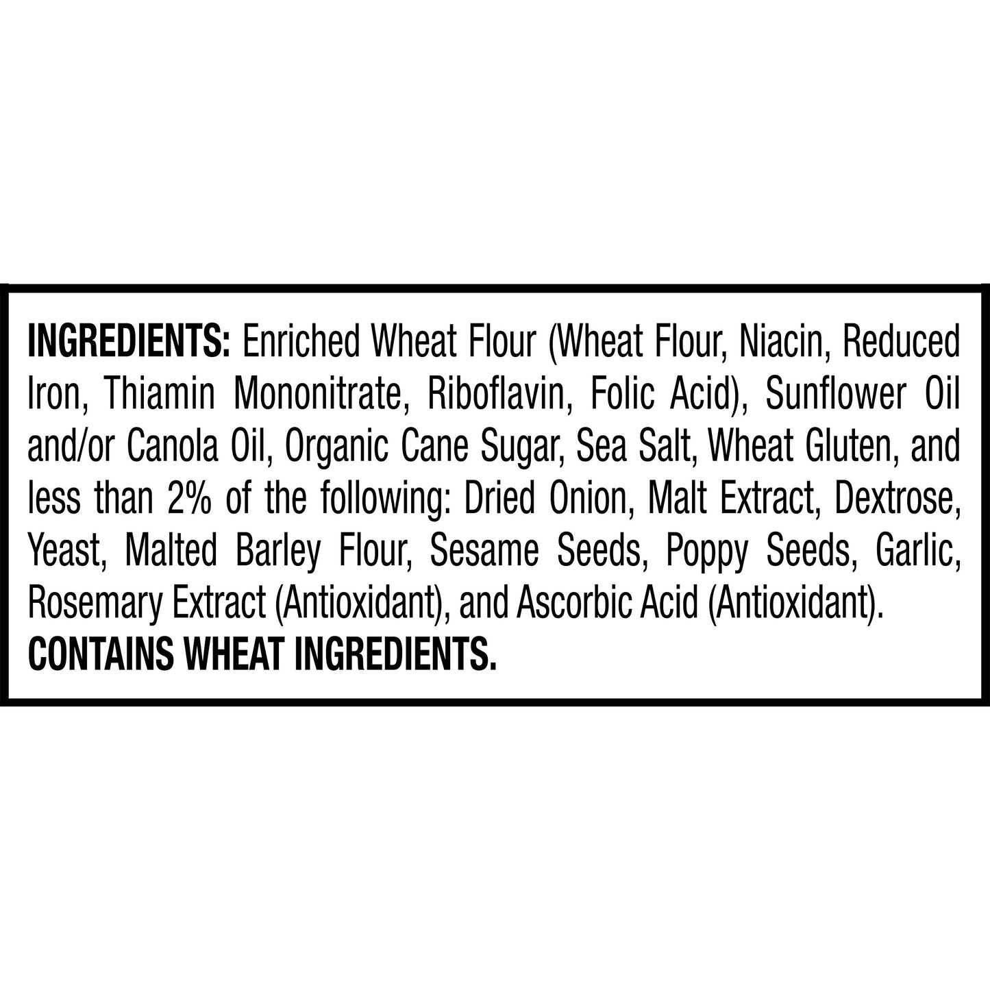 Stacy's Everything (Onion, Sesame, Poppy & Garlic) Flavored Bagel Chips, 7 Ounce (Pack of 12)