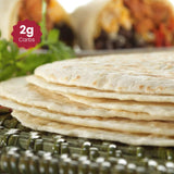 WiO SmartFoods™ 8" Low Carb Tortillas, 10-Count Keto-Friendly, Fat-Free, High Protein, Handcrafted, All-Natural, Fresh, and Delicious Healthy Wraps