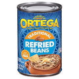 Ortega Refried Beans, Traditional, 16 oz