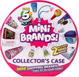 ISD 5 Surprise Mini Brands Bundle with Mini Shopping cart, 2 Mini Brands Balls, and Collector case (Series 1 Bundle), Pink