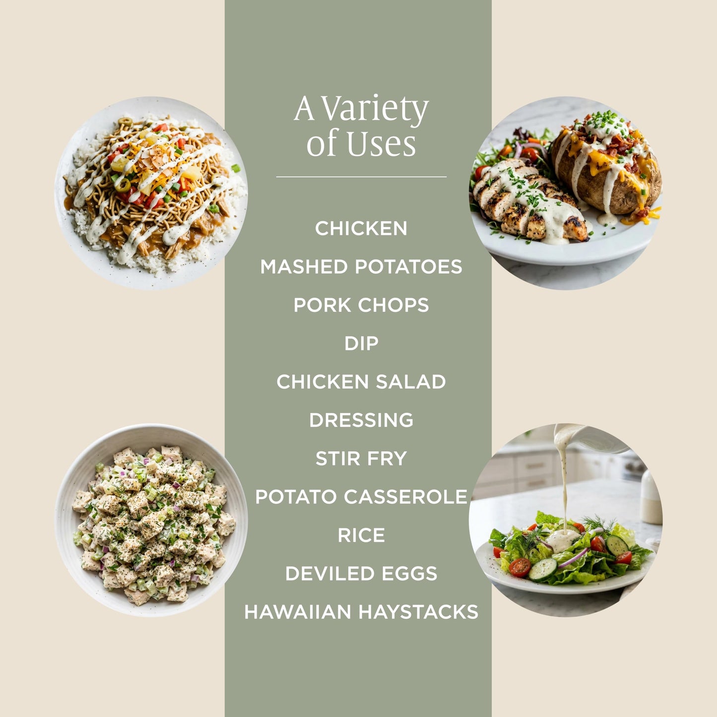 Clean Monday Meals Ranch Seasoning Mix | Gluten Free, Dairy Free, No Artificial Additives | All-Purpose Ranch Powder for Dips, Dressings, Veggies
