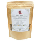 The Good Village Co. Take Heart Loose Leaf Herbal Tea, Caffeine Free Botanical Blend with Rose, Hibiscus & Mild Botanicals, 5 oz, Approx. 50 Servings