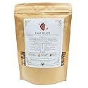 The Good Village Co. Take Heart Loose Leaf Herbal Tea, Caffeine Free Botanical Blend with Rose, Hibiscus & Mild Botanicals, 5 oz, Approx. 50 Servings