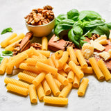 Sanniti Italian Gluten Free European-Kosher Vegan GMO-Free RIGATONI Pasta Made with Corn and Rice, 8.8 oz (Pack of 4)