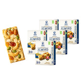 ODEHA Almond Protein Bar - Vegan Snack Bars with Cashews, Raisins & Seeds - MSG Free - Premium Asian Chips - Healthy Snack for Adults and Kids - Pack