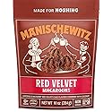 Manischewitz Red Velvet Coconut Macaroons, 10 Ounce Resealable Bag, Certified Gluten Free, Kosher for Passover