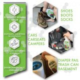 deSTINKed Human Odor Eliminator | Spray & Play Triple-Action Formula | Safe for Clothing, Fabrics, & Gear | 24oz | Made In USA