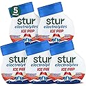Stur Ice Pop Hydration Booster with Electrolytes, Zero Sugar Liquid Water Enhancer, 1.62 fl oz bottle (Pack of 5)