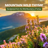 Eastanbul Wild Thyme, 1.76oz, Mediterranean Zaatar Thyme Seasoning, AKA Thymbra Spicata, Perfect For Tea & Culinary Seasoning, Dried Leaves