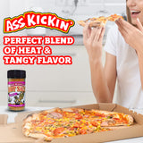 ASS KICKIN' Hot & Spicy Garlic Salt - 4oz. Shaker Jar - Perfect Flavored Salt for Popcorn Seasoning, Margarita Salt and French Fry Seasoning - Premium