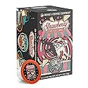 Bones Coffee Company Strawberry Cheesecake Flavored Coffee Pods, Low Acid Medium Roast Single-Serve Bones Cups, Compatible with 1.0 & 2.0 K-Cups