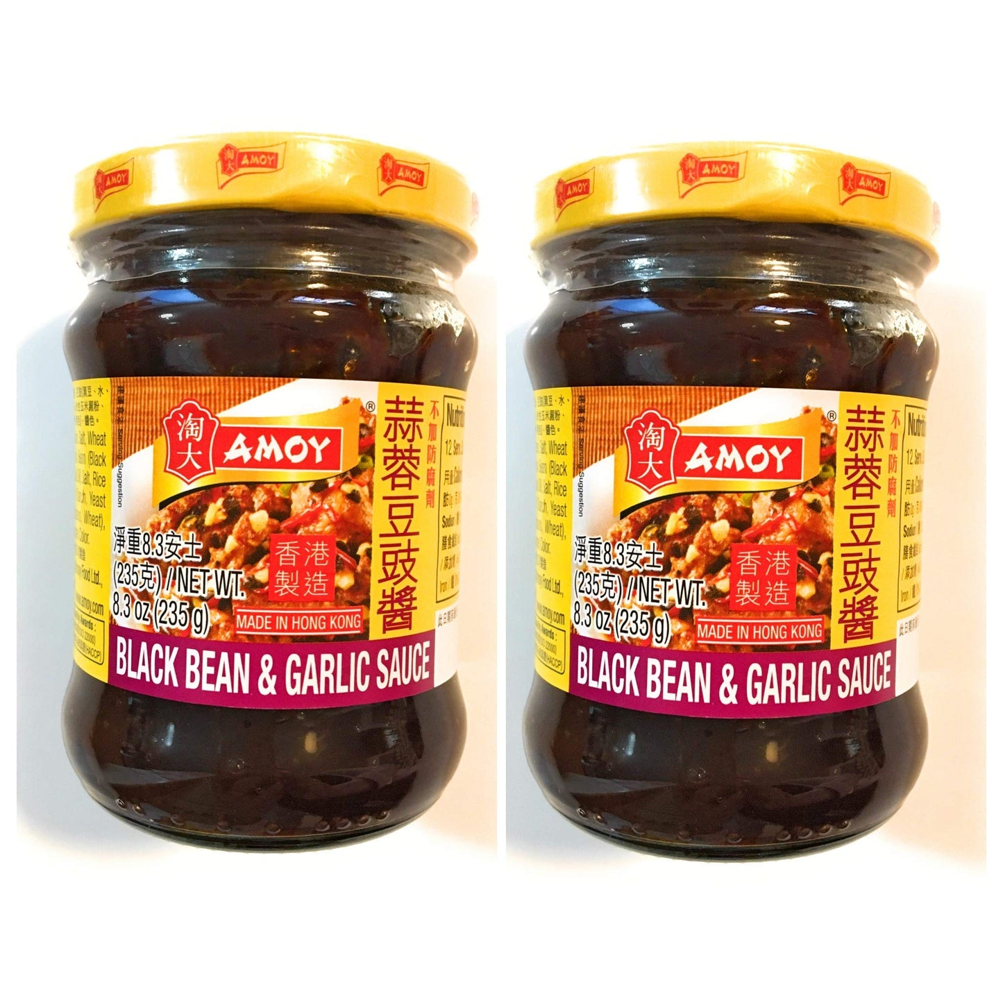 Amoy Black Bean & Garlic Sauce 8.3 Oz(2 Pack)?????