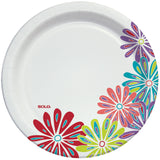 Solo Any Day Paper Plates, 10" Patterns May Vary (Pack of 4)