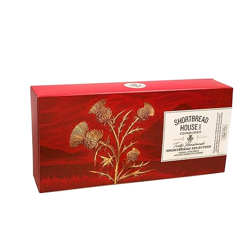 Shortbread House of Edinburgh Truly Handmade Shortbread Fingers, 8.8oz Selection Box (Pack of 2)