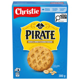 Christie Peek Freans Pirate Peanut Butter Oatmeal Cookies, 300g/10.6 oz., {Imported from Canada}
