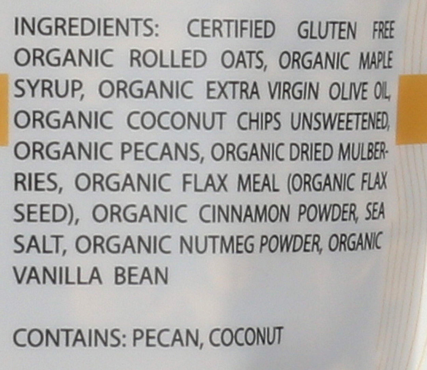 Nana Joes, Granola Pecan Mulberry Coconut, 12 Ounce