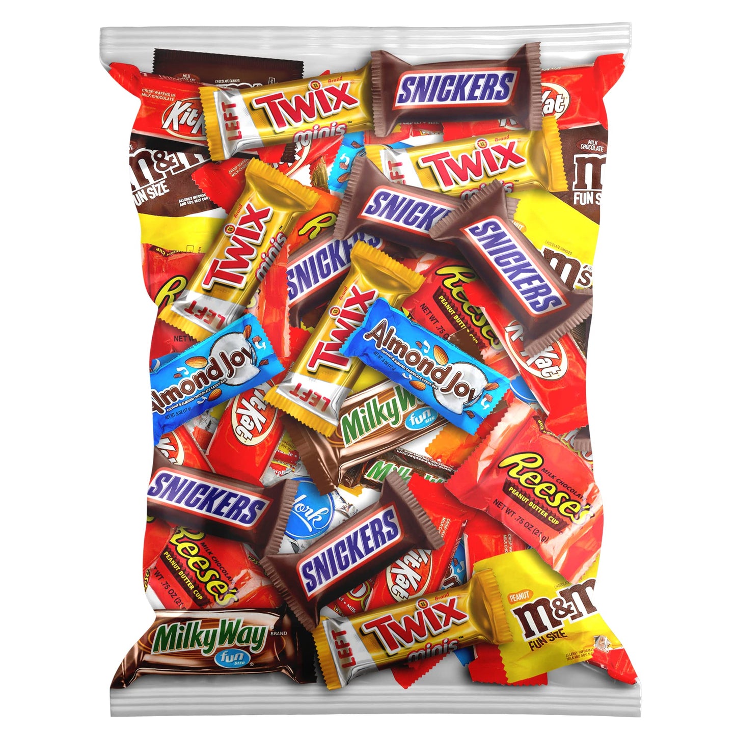 Chocolate Bulk Candy Individually Wrapped - Chocolate Candy Bulk Mix - Assorted Candy - Pinata Candy - Candy Bag (32 oz)